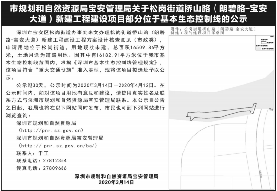 深圳商报公示